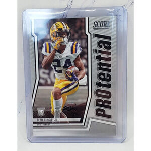 2022 Score Potential #P-DS Derek Stingley Jr Houston Texans RC Rookie Card LSU